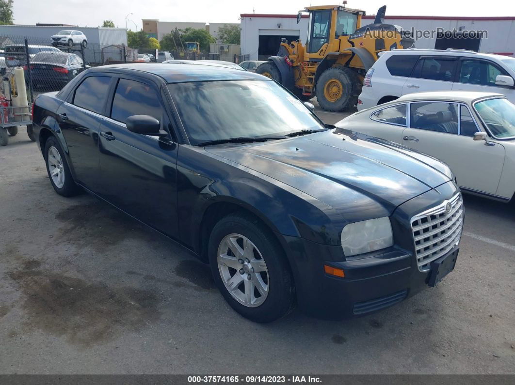 2007 Chrysler 300   Черный vin: 2C3KA43R37H849332