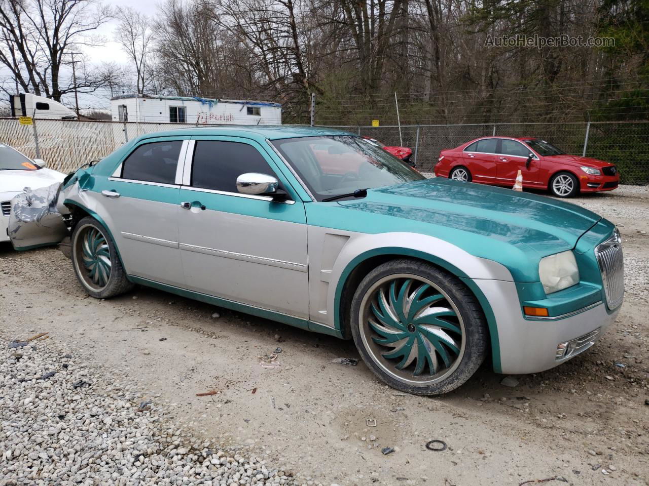 2007 Chrysler 300  Two Tone vin: 2C3KA43R47H639998