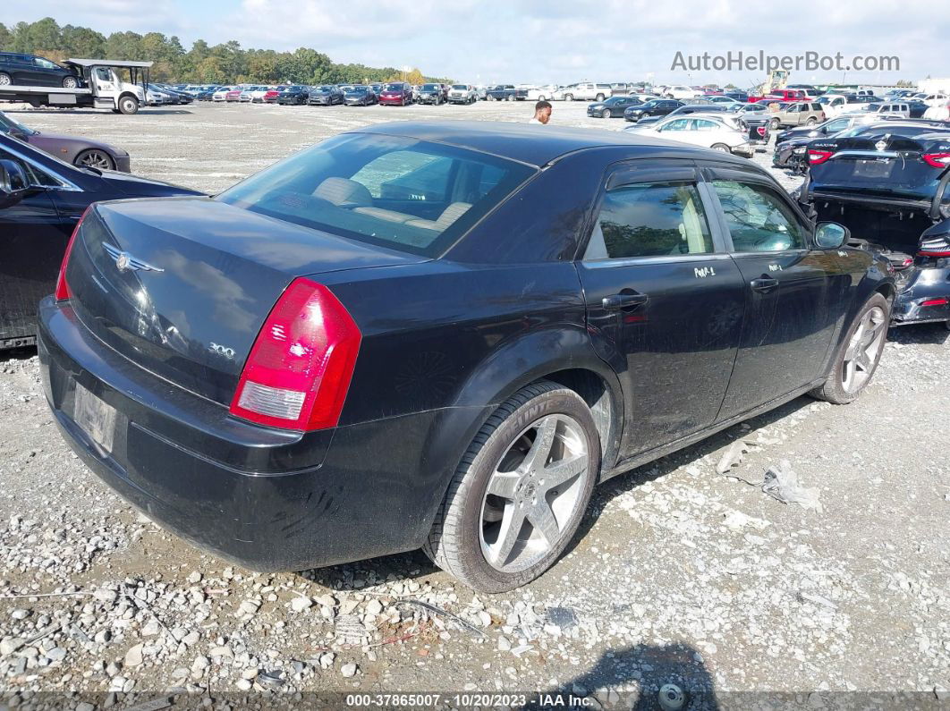 2007 Chrysler 300 Black vin: 2C3KA43R47H682043