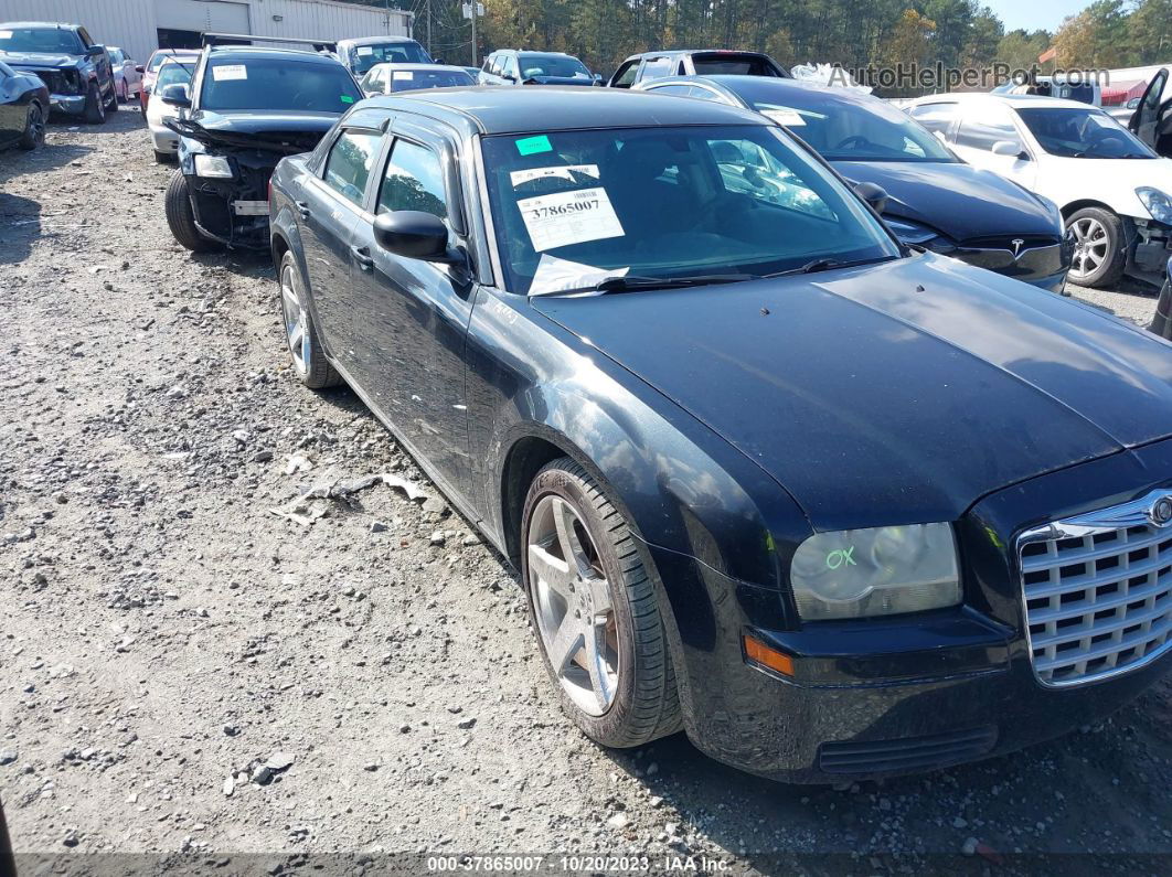 2007 Chrysler 300 Black vin: 2C3KA43R47H682043