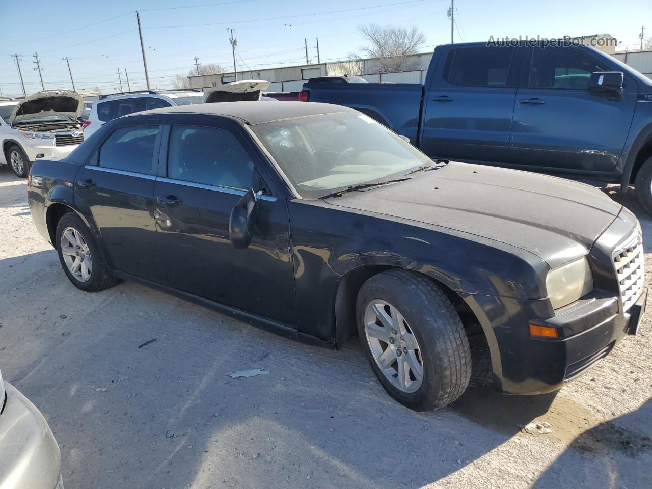 2007 Chrysler 300  Gray vin: 2C3KA43R47H805596