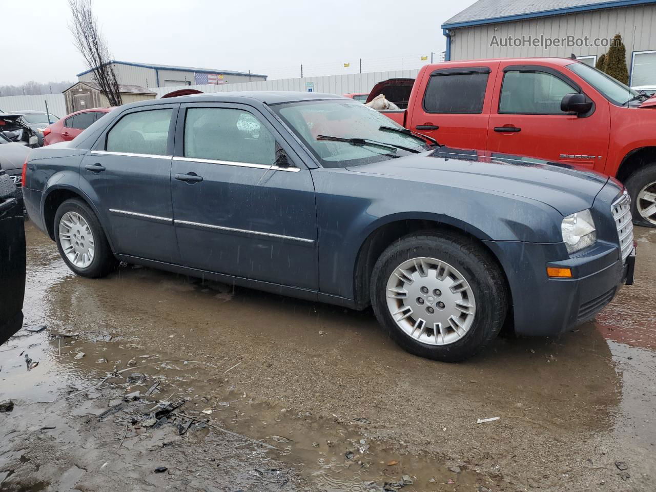 2007 Chrysler 300  Blue vin: 2C3KA43R57H732089