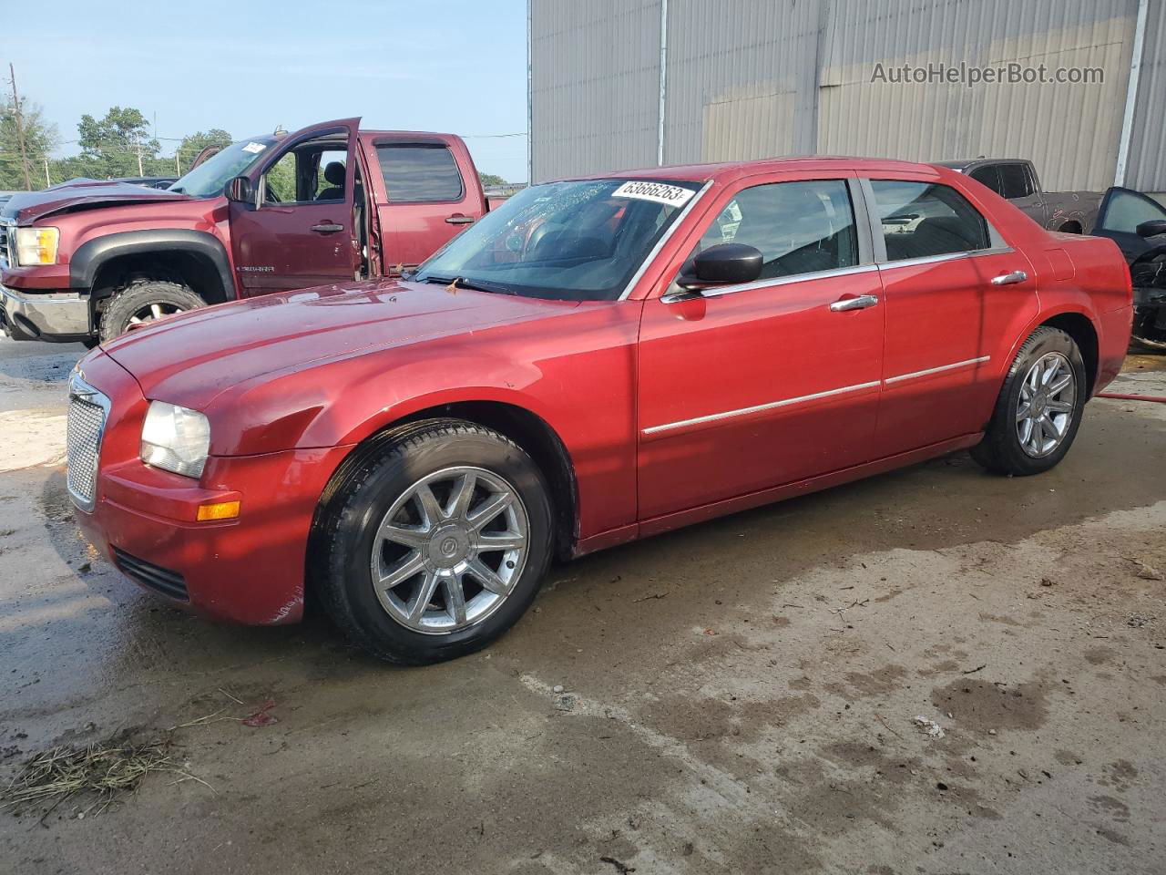 2007 Chrysler 300  Red vin: 2C3KA43R57H821032