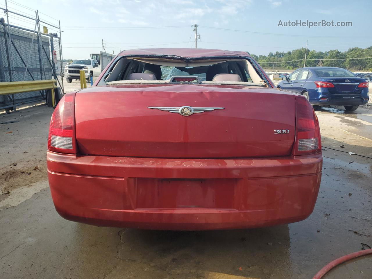 2007 Chrysler 300  Red vin: 2C3KA43R57H821032