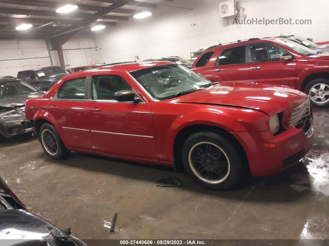 2007 Chrysler 300   Red vin: 2C3KA43R87H628146