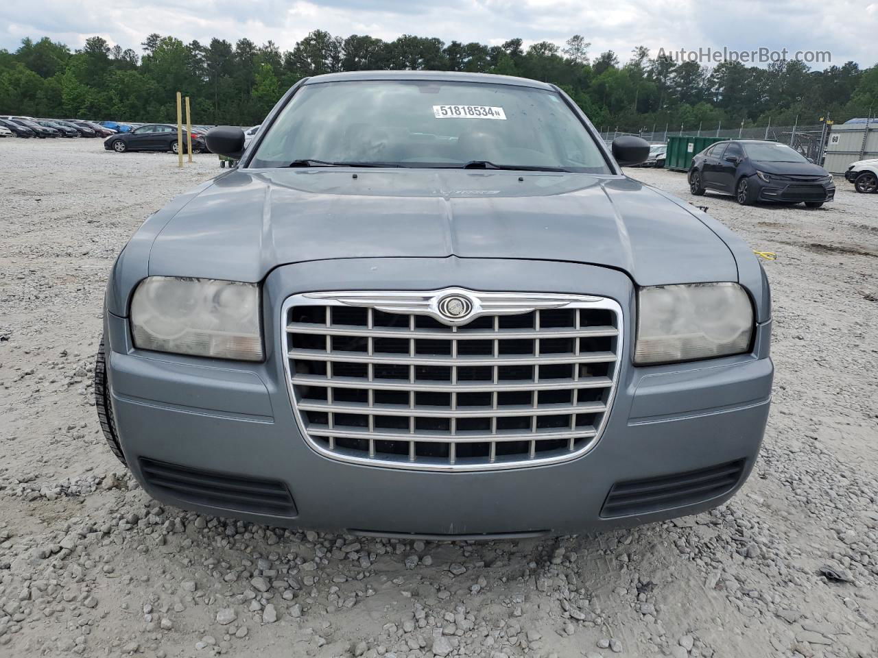 2007 Chrysler 300  Silver vin: 2C3KA43R87H645626