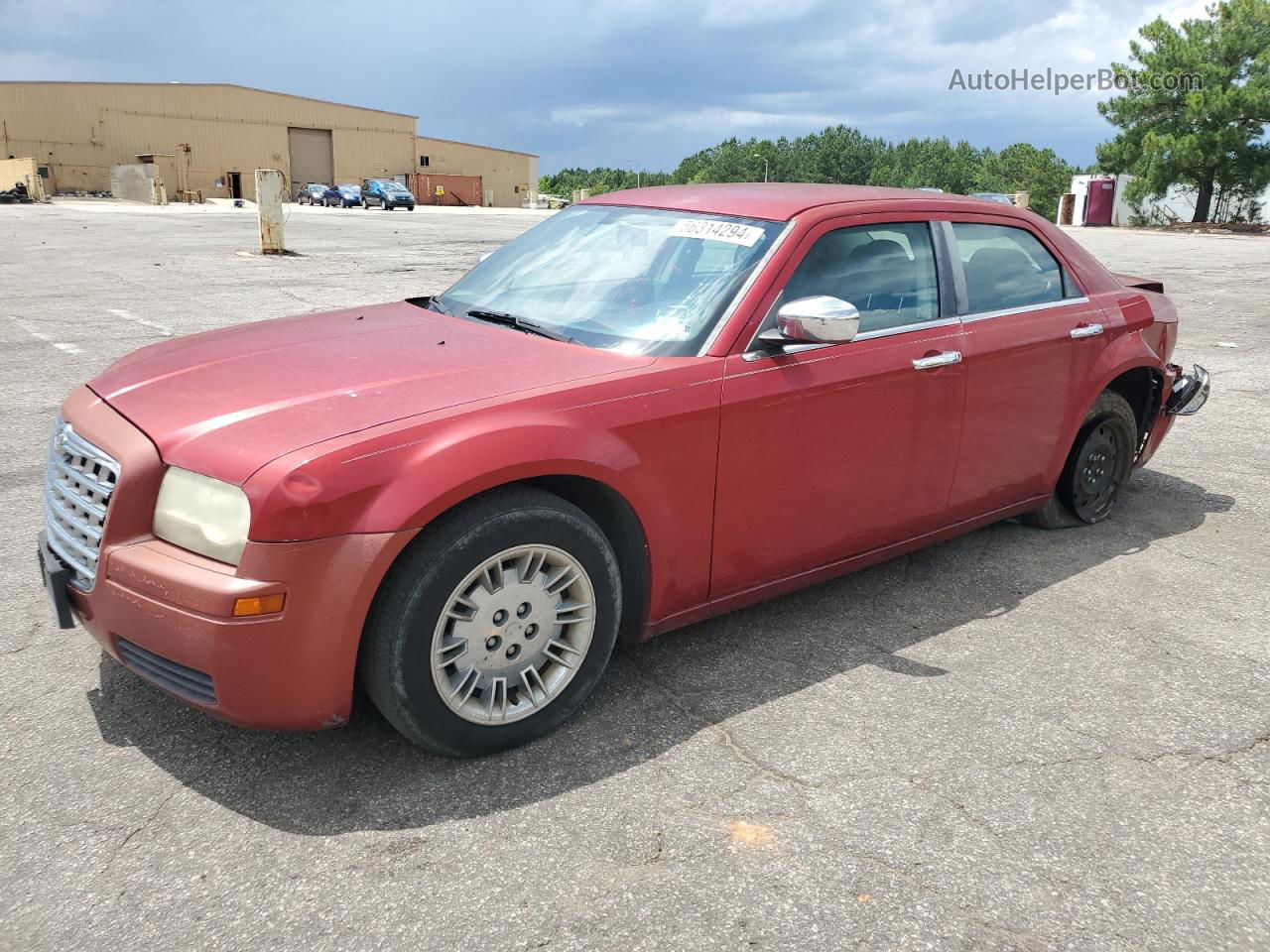 2007 Chrysler 300  Red vin: 2C3KA43R87H788320