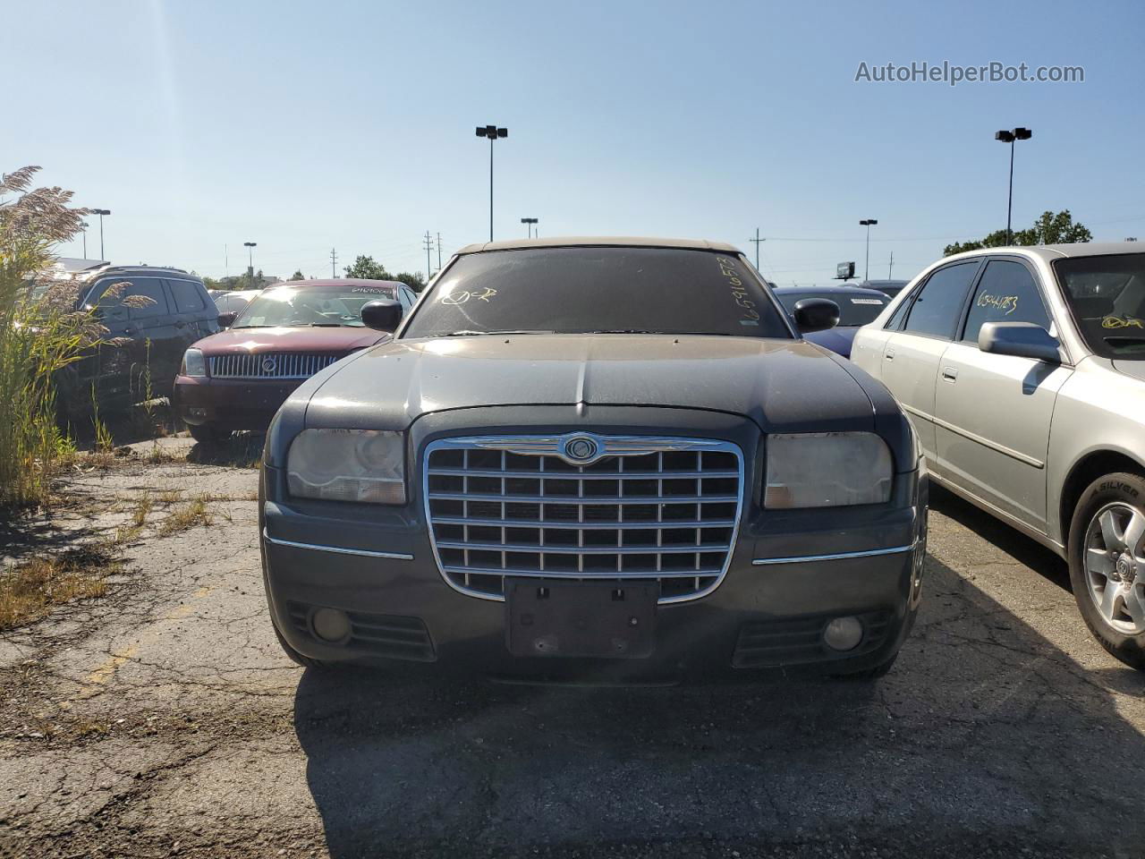 2007 Chrysler 300 Touring Gray vin: 2C3KA53G07H635032