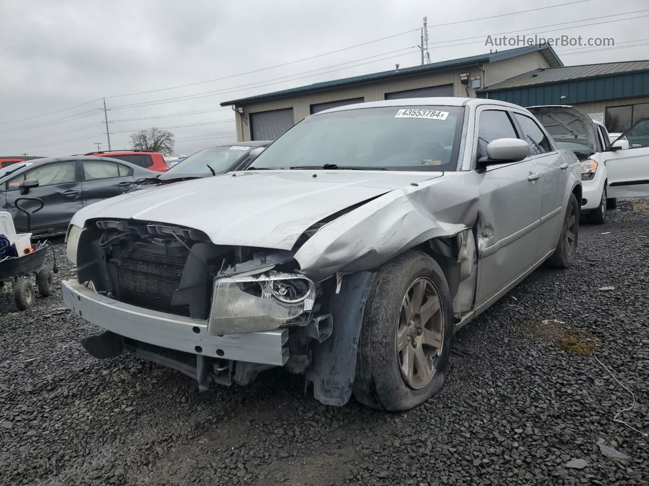 2007 Chrysler 300 Touring Silver vin: 2C3KA53G07H647875