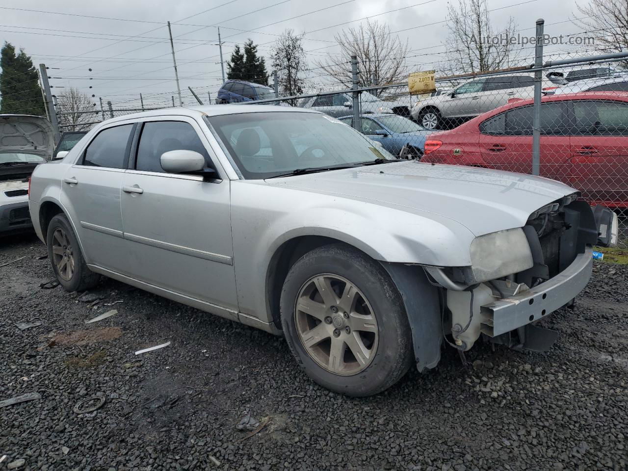 2007 Chrysler 300 Touring Silver vin: 2C3KA53G07H647875