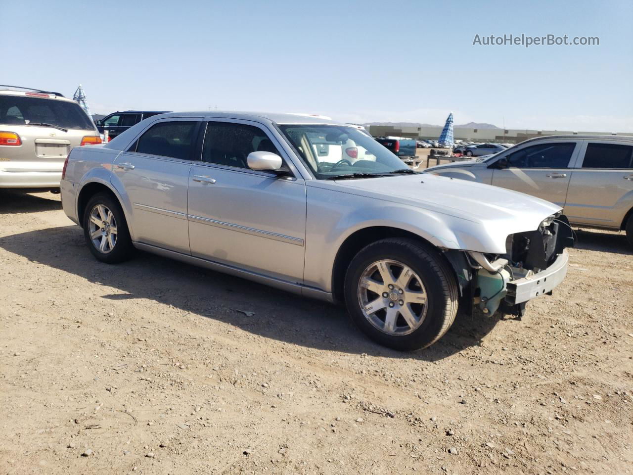 2007 Chrysler 300 Touring Silver vin: 2C3KA53G17H753283