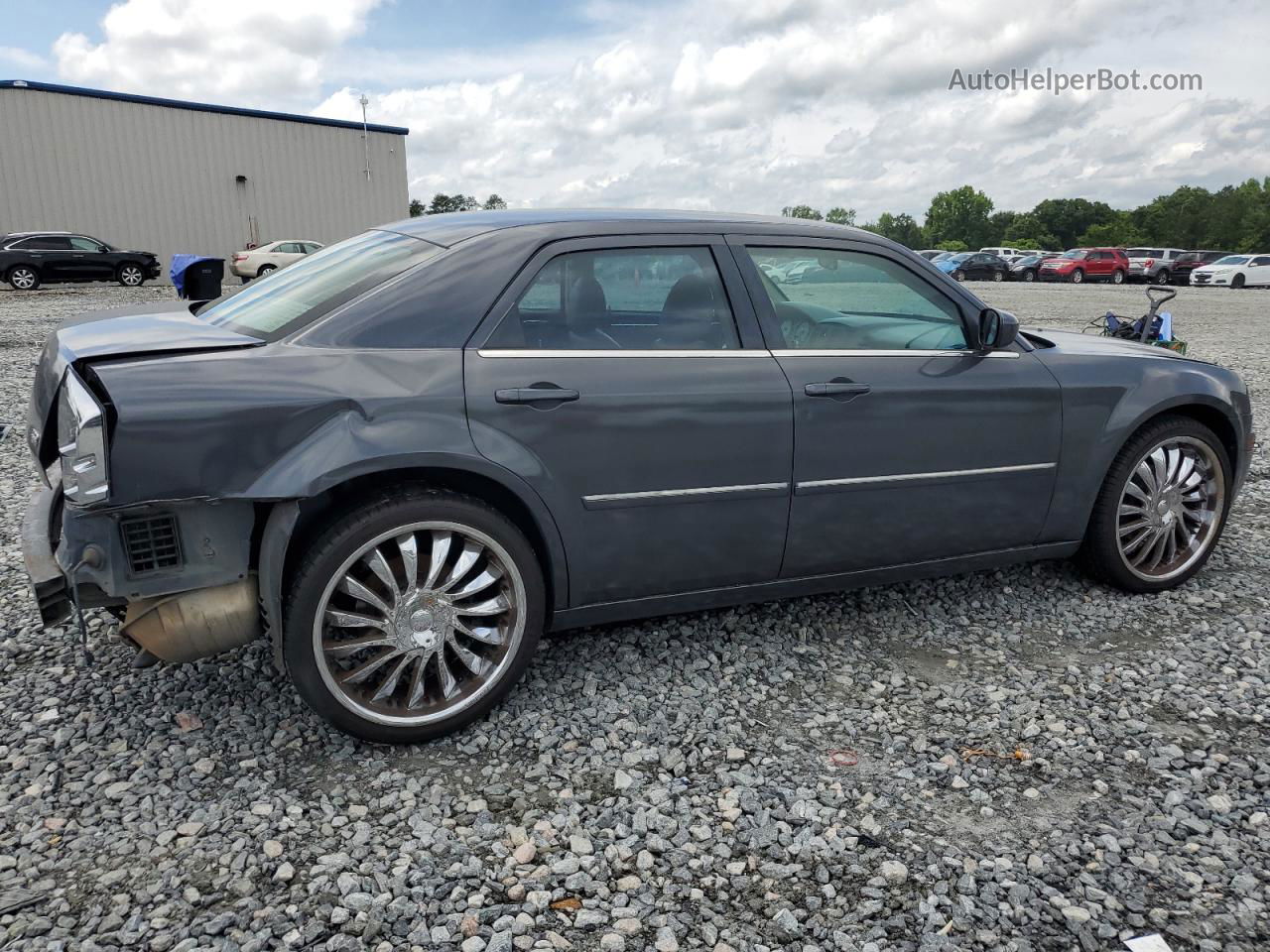 2007 Chrysler 300 Touring Gray vin: 2C3KA53G17H883869