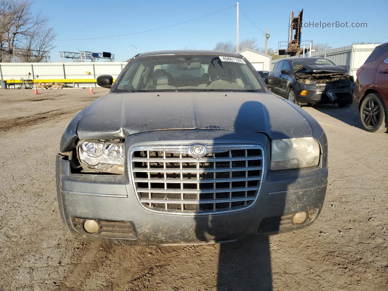 2007 Chrysler 300 Touring Silver vin: 2C3KA53G27H716128