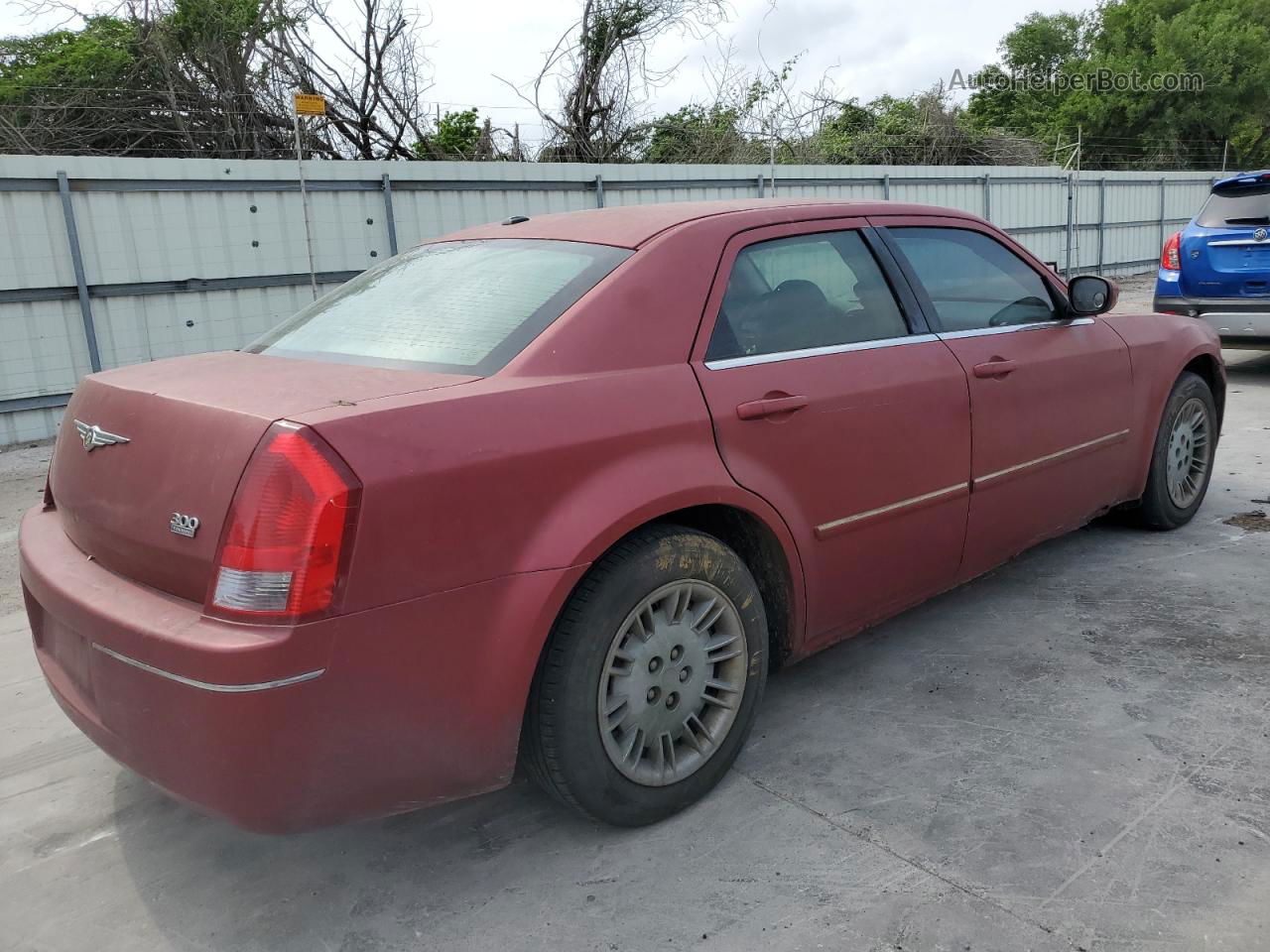 2007 Chrysler 300 Touring Maroon vin: 2C3KA53G27H835684