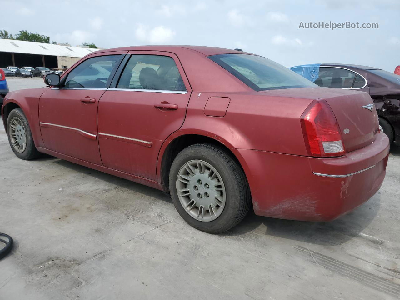 2007 Chrysler 300 Touring Maroon vin: 2C3KA53G27H835684