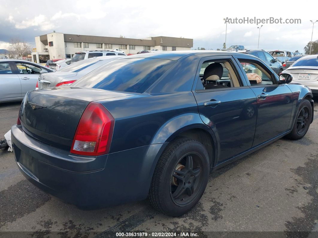 2007 Chrysler 300 Touring Blue vin: 2C3KA53G27H860567