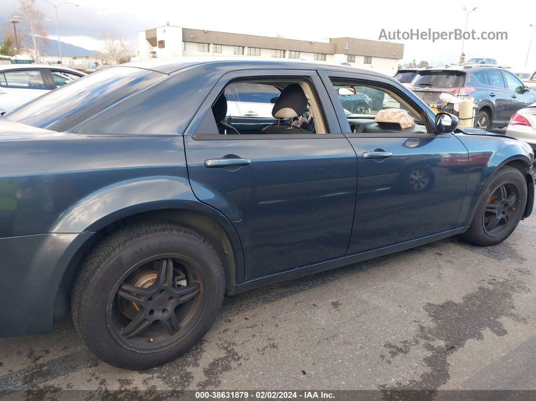 2007 Chrysler 300 Touring Blue vin: 2C3KA53G27H860567