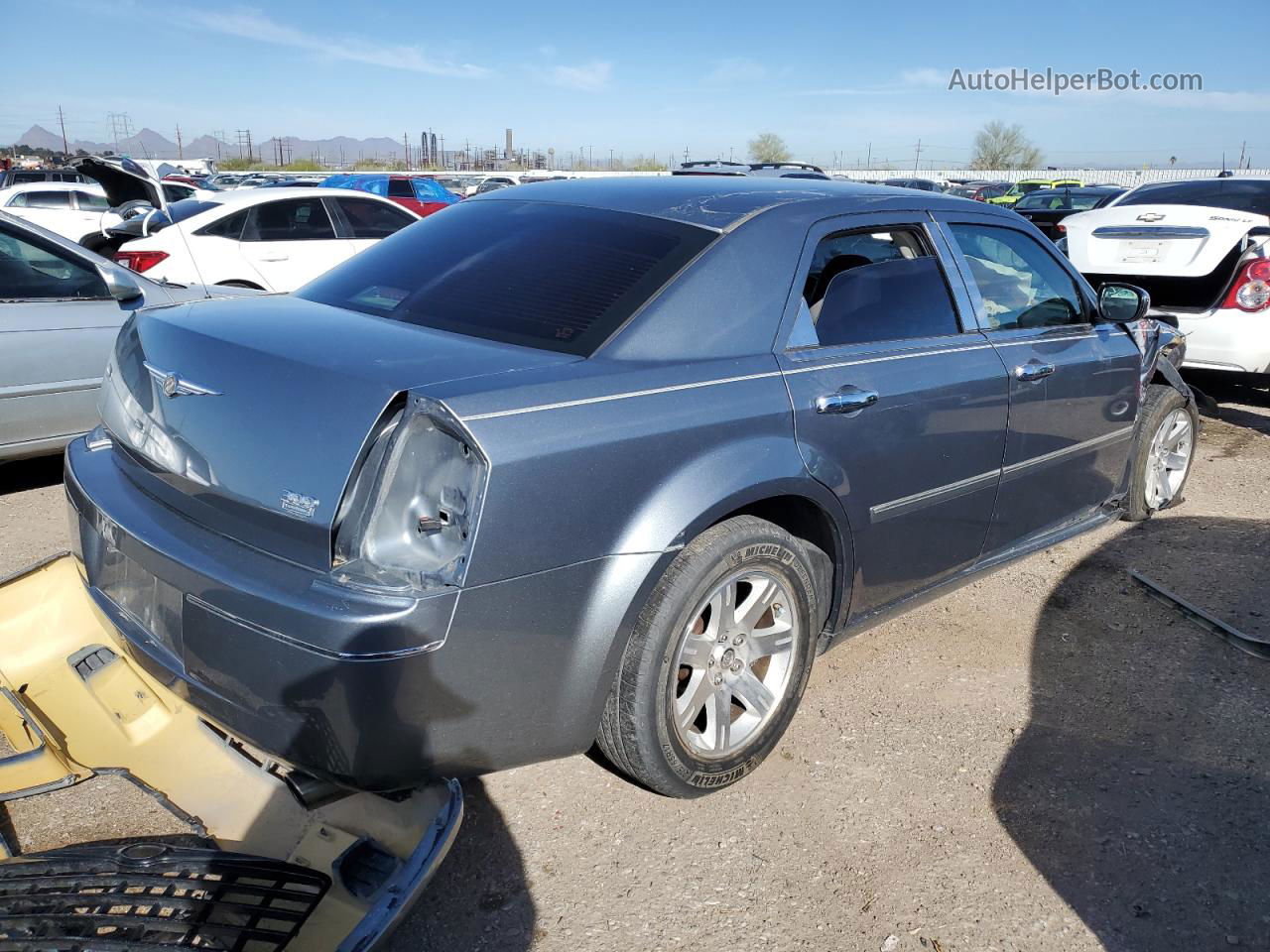 2007 Chrysler 300 Touring Silver vin: 2C3KA53G27H862576