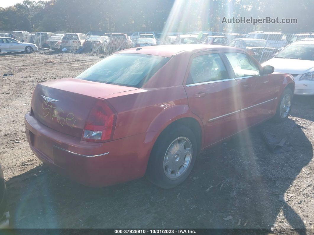 2007 Chrysler 300 Signature Red vin: 2C3KA53G37H722326