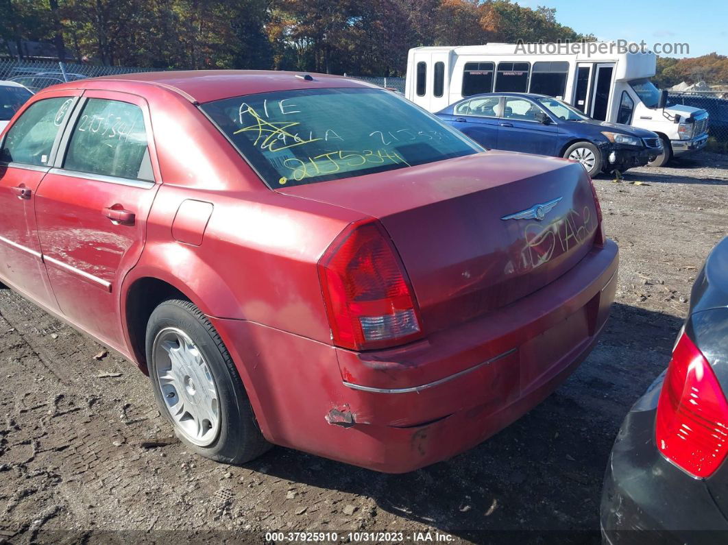 2007 Chrysler 300 Signature Red vin: 2C3KA53G37H722326