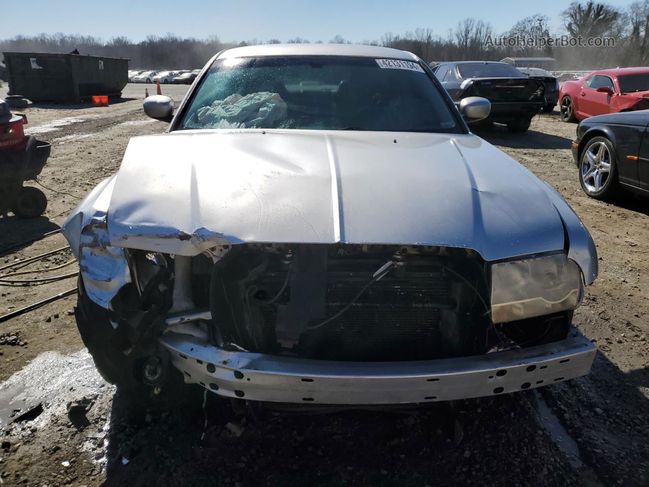 2007 Chrysler 300 Touring Silver vin: 2C3KA53G37H880360