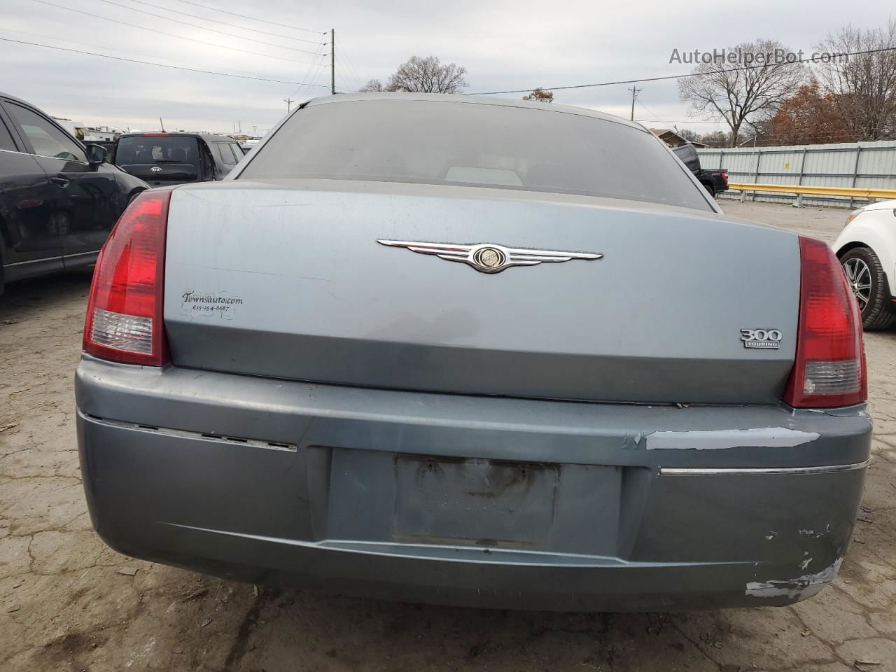 2007 Chrysler 300 Touring Gray vin: 2C3KA53G47H612594