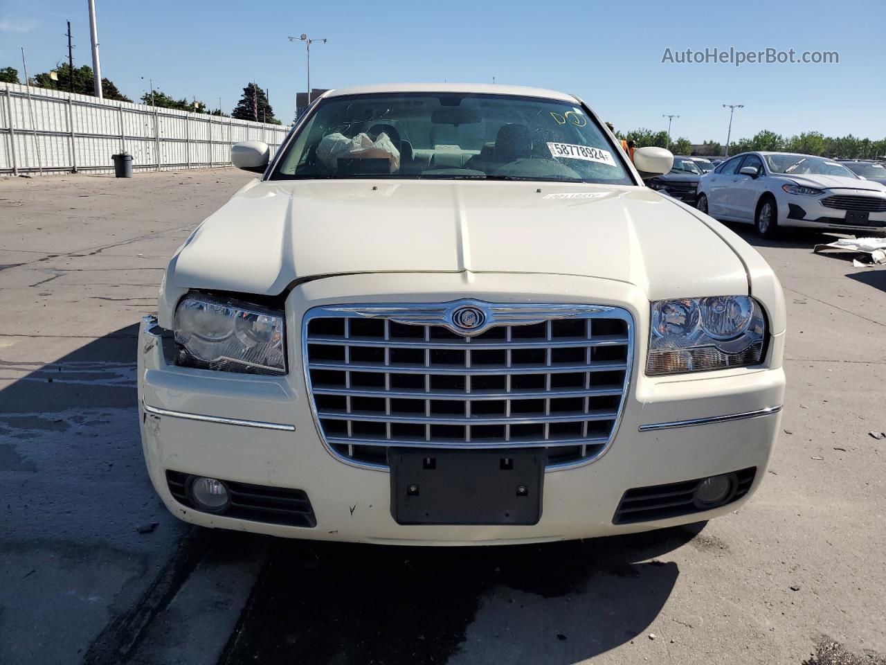 2007 Chrysler 300 Touring White vin: 2C3KA53G47H859212