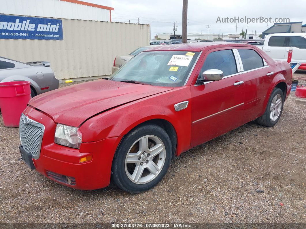 2007 Chrysler 300 Touring Red vin: 2C3KA53G57H752640