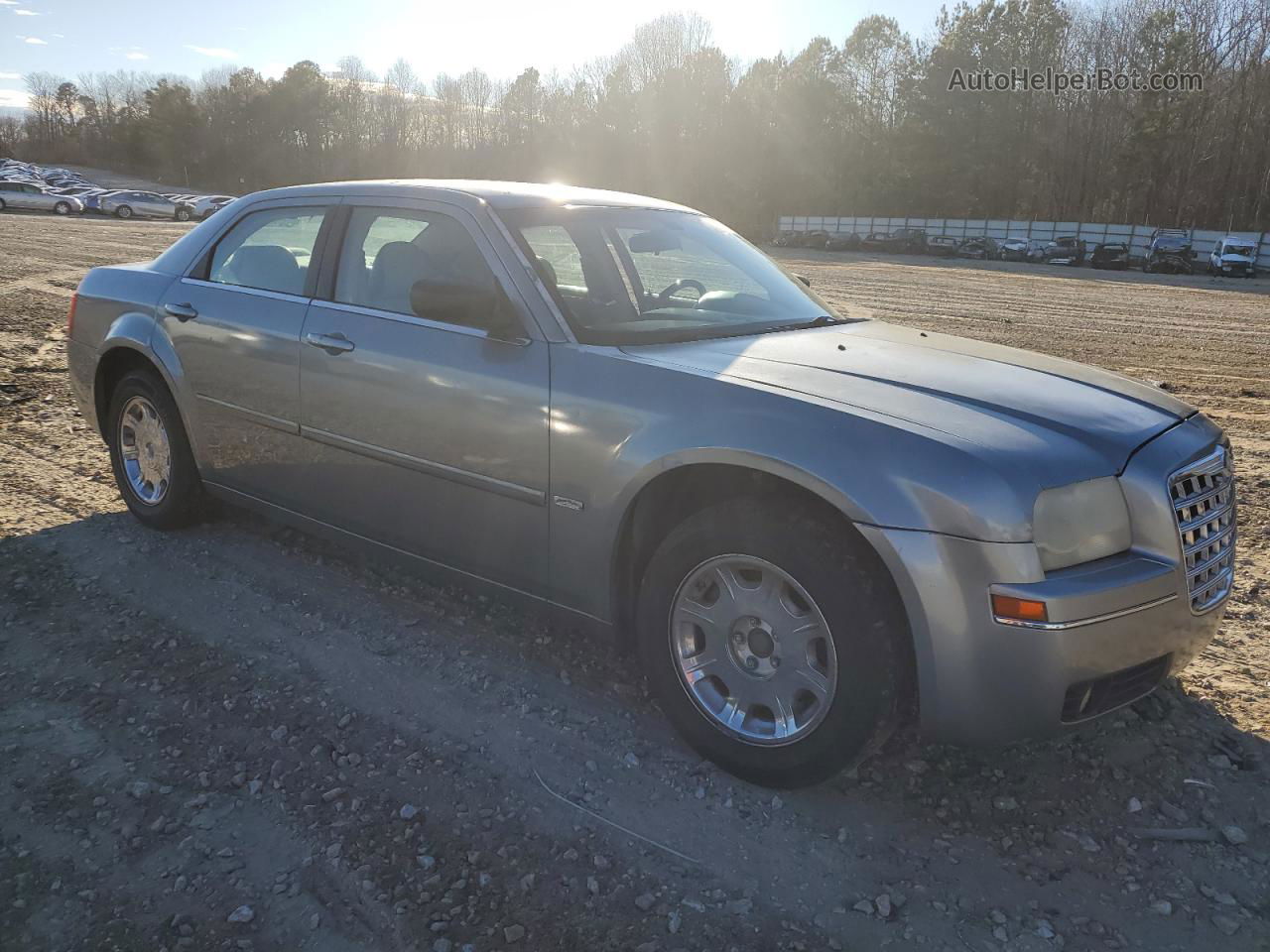 2007 Chrysler 300 Touring Gray vin: 2C3KA53G77H722362