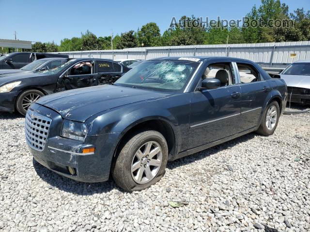 2007 Chrysler 300 Touring Синий vin: 2C3KA53G77H745043