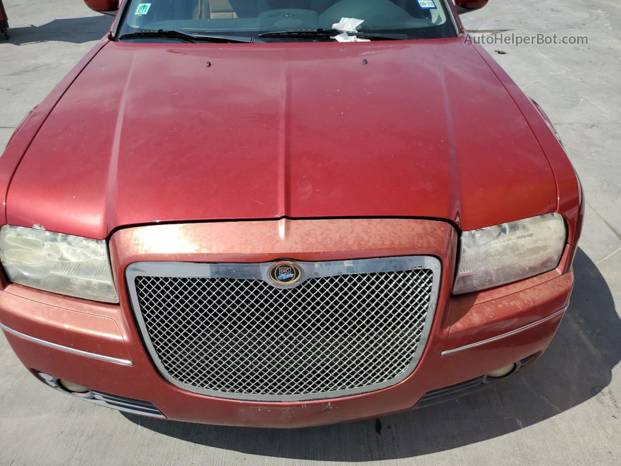 2007 Chrysler 300 Touring Red vin: 2C3KA53G77H776132