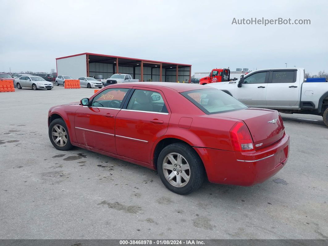 2007 Chrysler 300 Touring Красный vin: 2C3KA53G97H743343