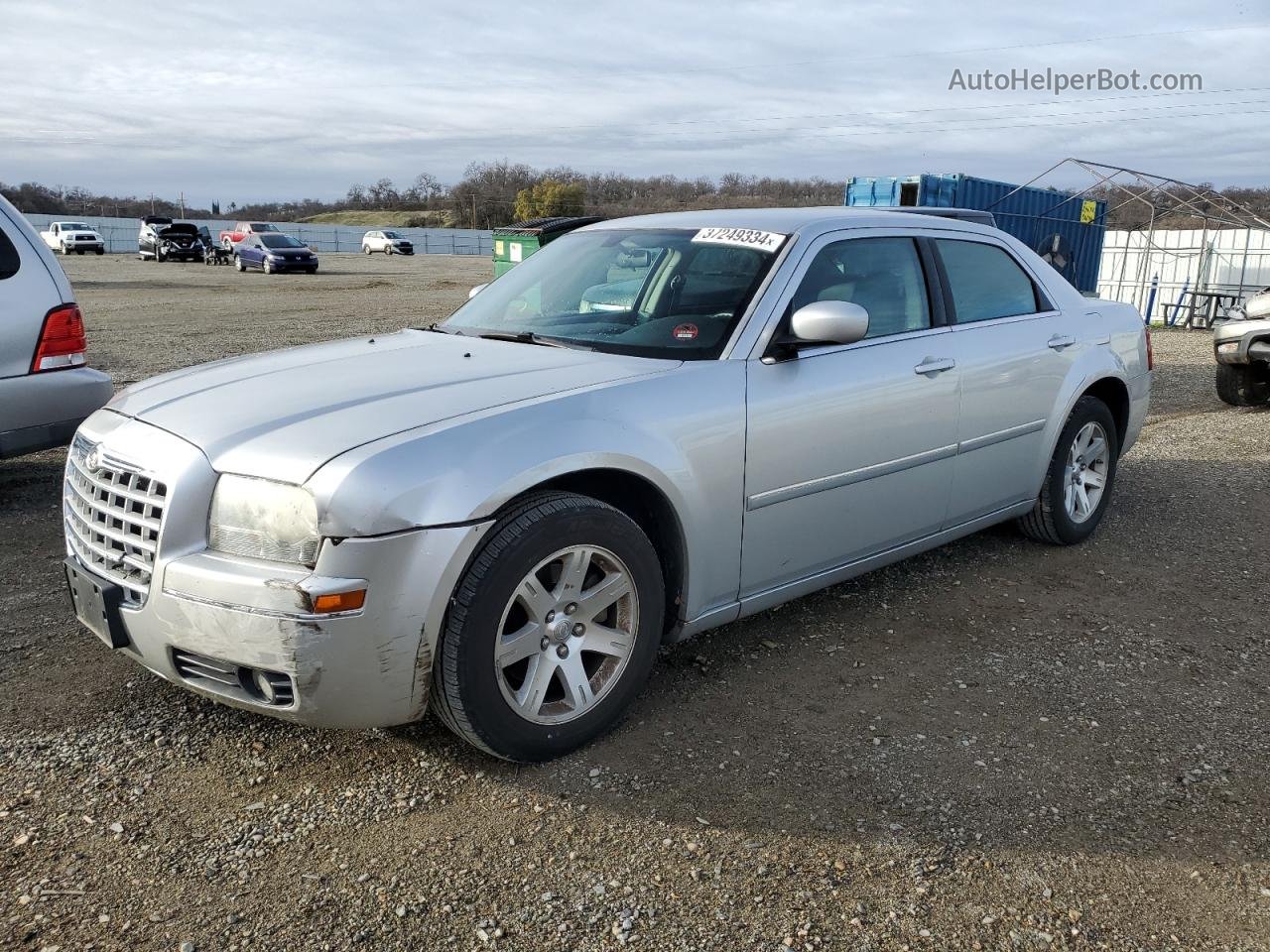 2007 Chrysler 300 Touring Silver vin: 2C3KA53G97H791151