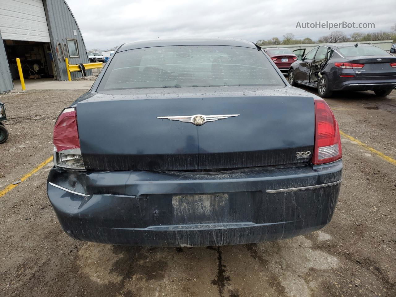 2007 Chrysler 300 Touring Серый vin: 2C3KA53GX7H737969