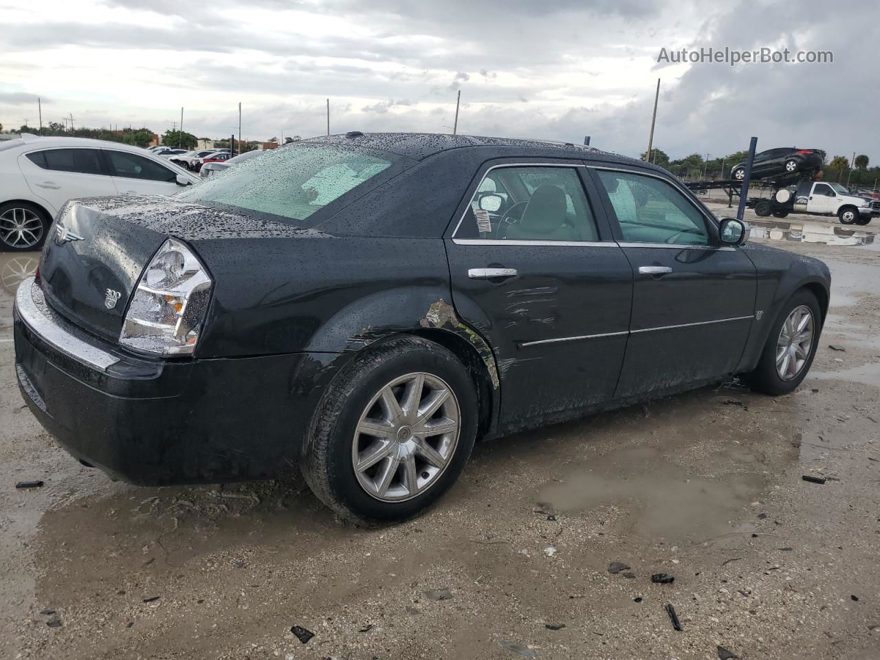 2007 Chrysler 300c  Black vin: 2C3KA63H07H896434