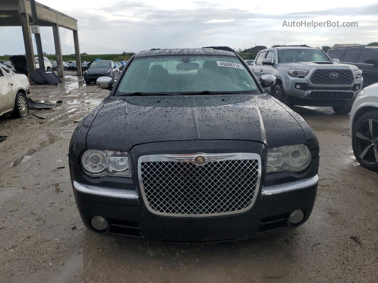 2007 Chrysler 300c  Black vin: 2C3KA63H07H896434