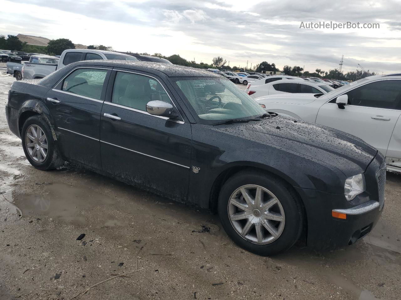 2007 Chrysler 300c  Black vin: 2C3KA63H07H896434