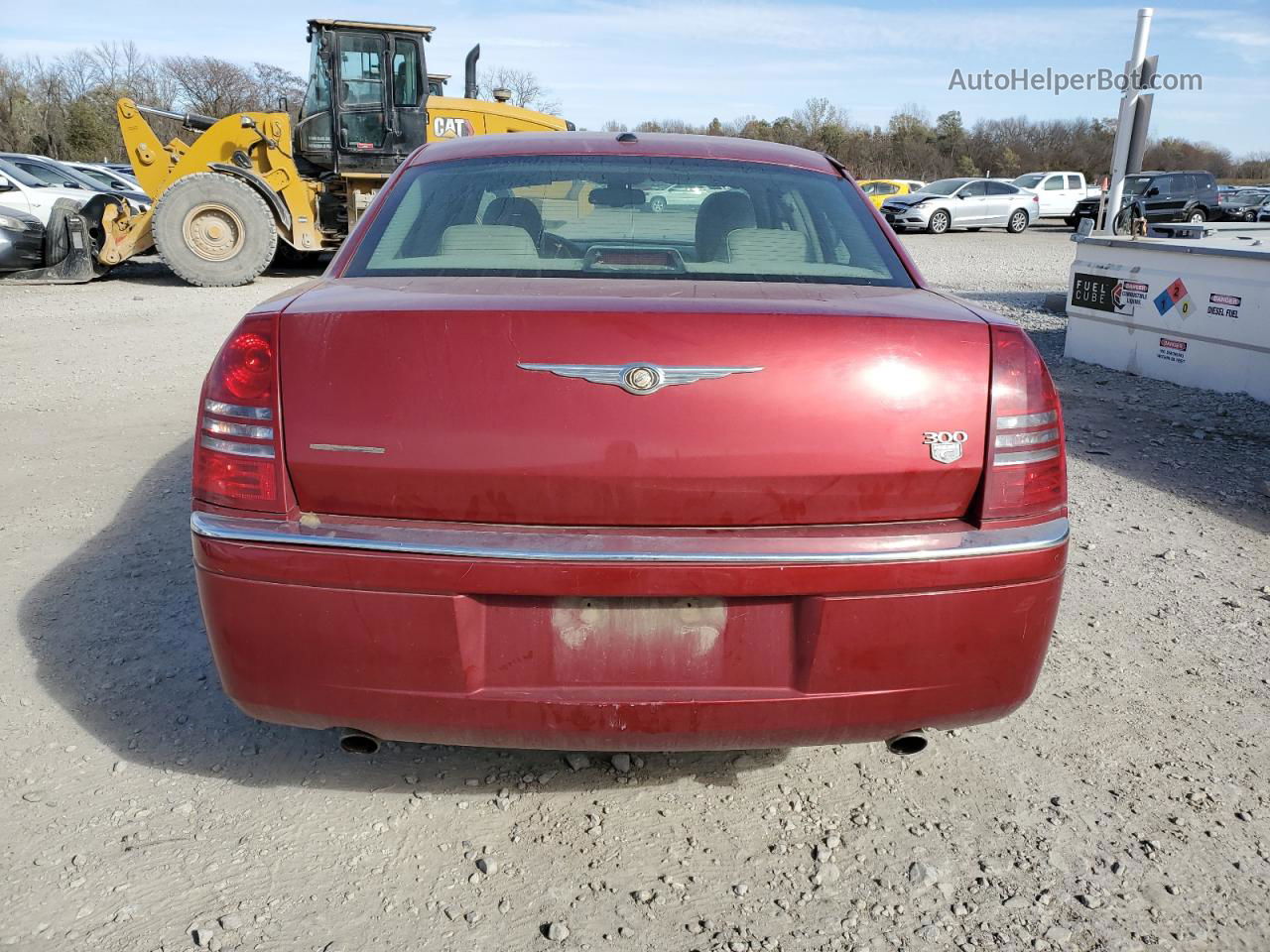 2007 Chrysler 300c  Red vin: 2C3KA63H17H684450