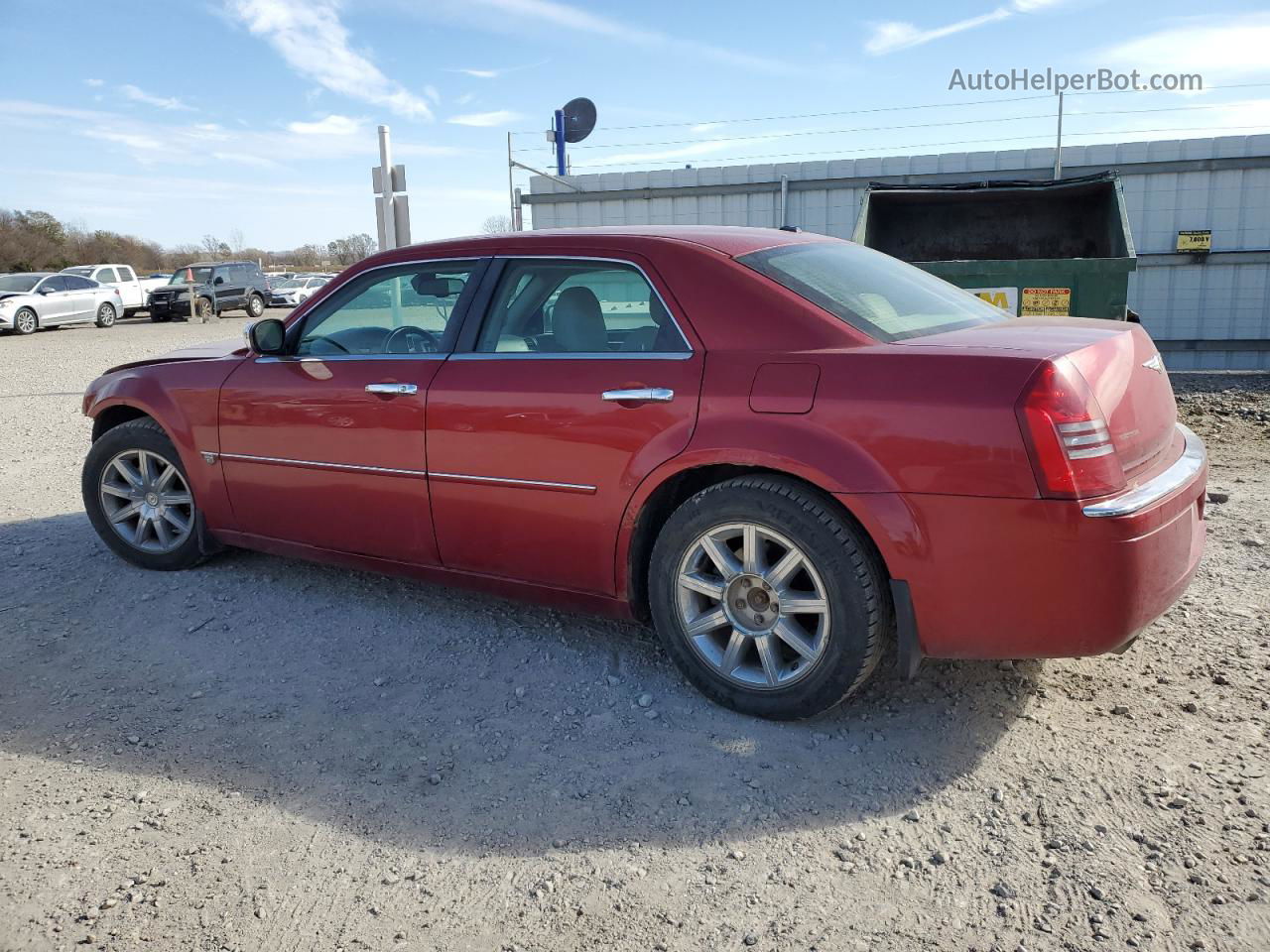 2007 Chrysler 300c  Red vin: 2C3KA63H17H684450