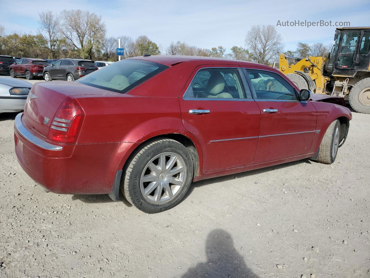 2007 Chrysler 300c  Red vin: 2C3KA63H17H684450