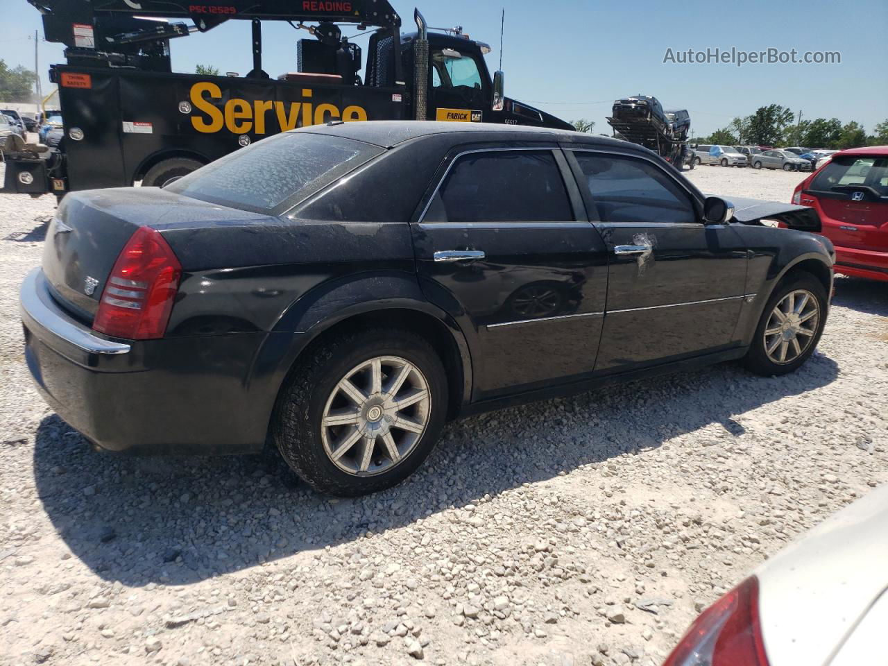 2007 Chrysler 300c  Black vin: 2C3KA63H17H743934