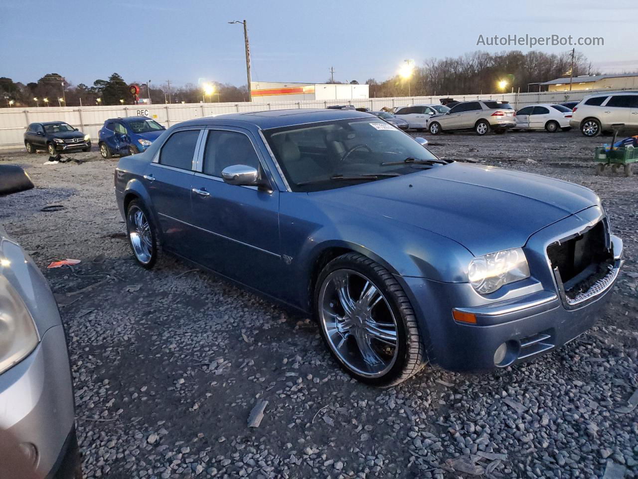 2007 Chrysler 300c  Blue vin: 2C3KA63H17H777226