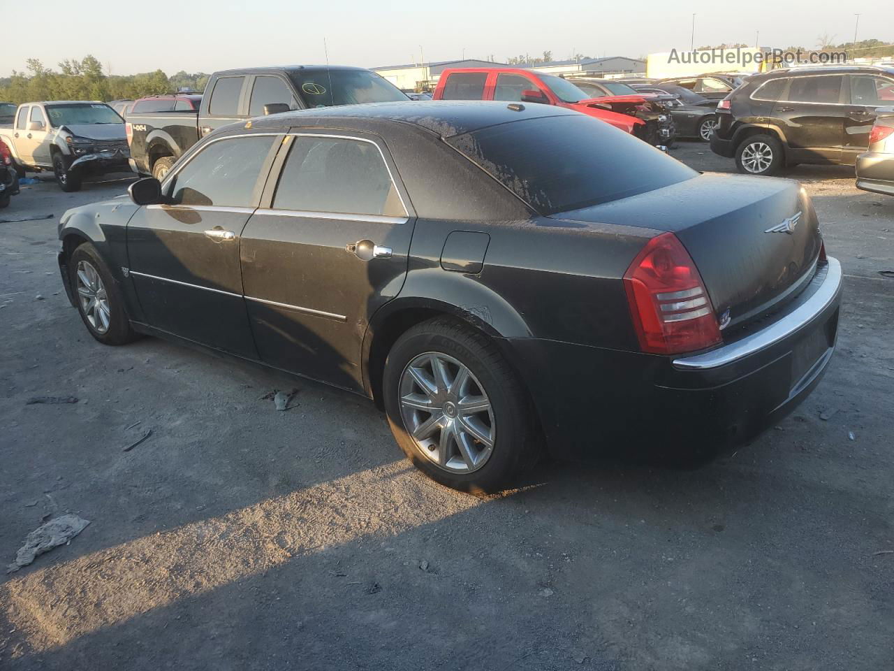 2007 Chrysler 300c  Burgundy vin: 2C3KA63H17H786685