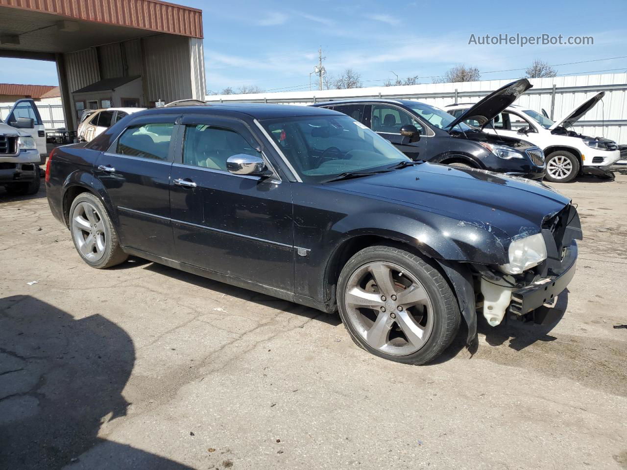 2007 Chrysler 300c  Черный vin: 2C3KA63H27H606470