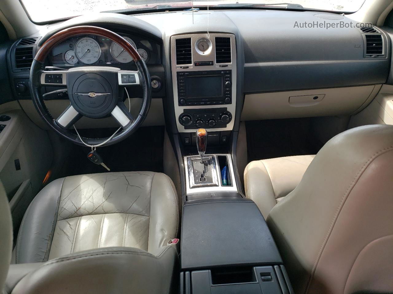 2007 Chrysler 300c  Красный vin: 2C3KA63H27H684859