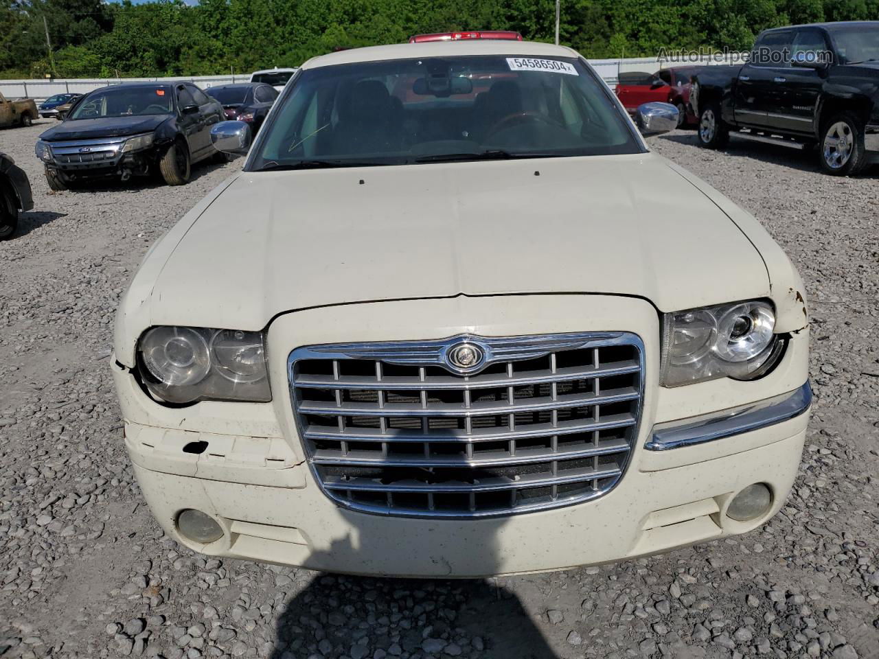 2007 Chrysler 300c  Белый vin: 2C3KA63H27H880302