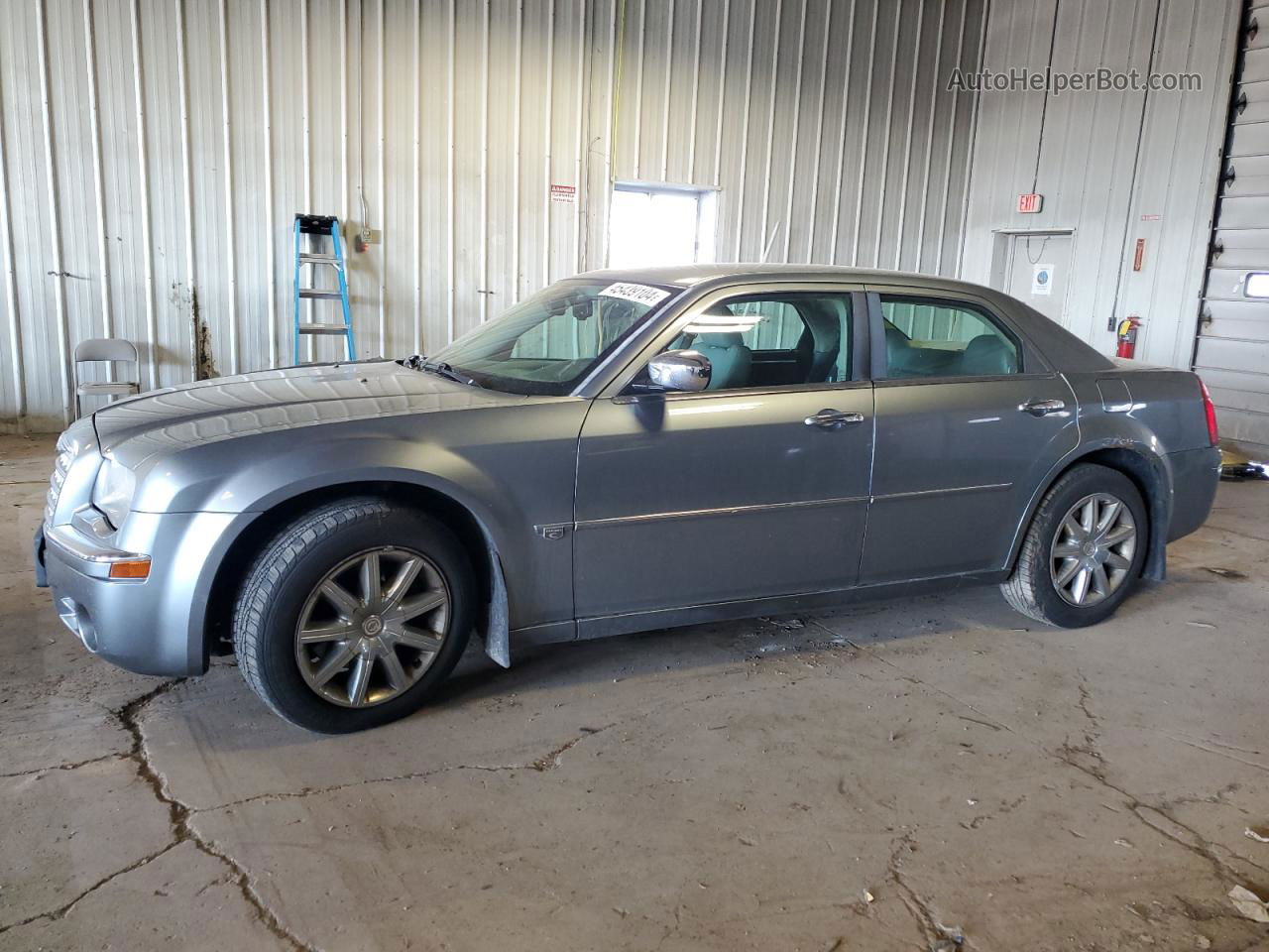 2007 Chrysler 300c  Gray vin: 2C3KA63H57H684063