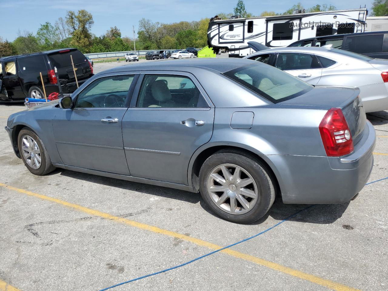 2007 Chrysler 300c  Blue vin: 2C3KA63H57H725971