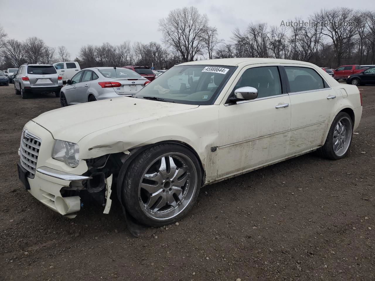 2007 Chrysler 300c  Cream vin: 2C3KA63H67H793258