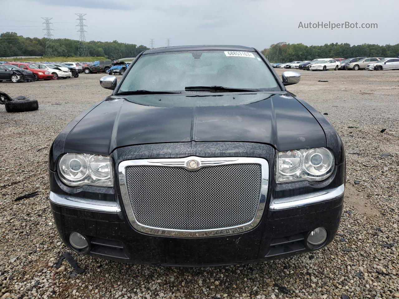 2007 Chrysler 300c  Черный vin: 2C3KA63H77H711893